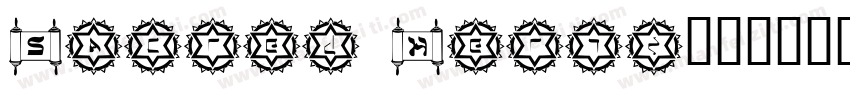 Sacred Hertz字体字体转换